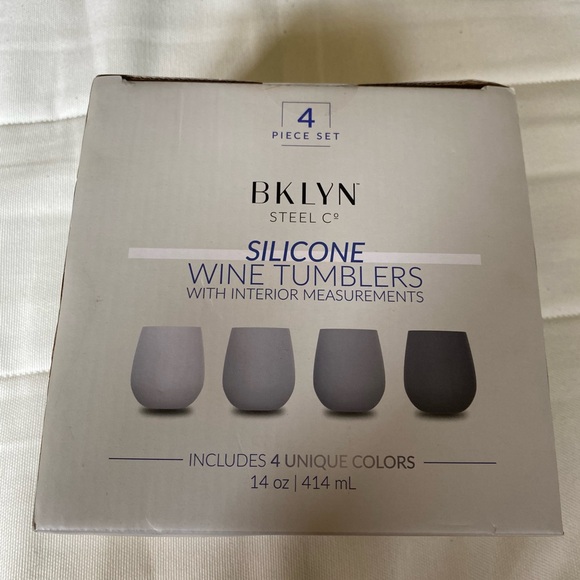 Silicone Wine Tumblers - Picture 2 of 2